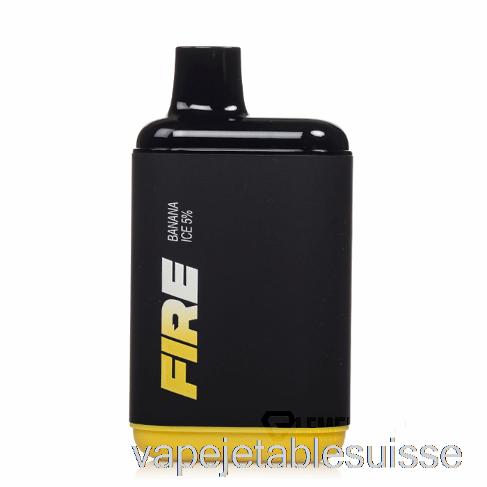 Vape Suisse Fire Xl 6000 Glace Banane Jetable